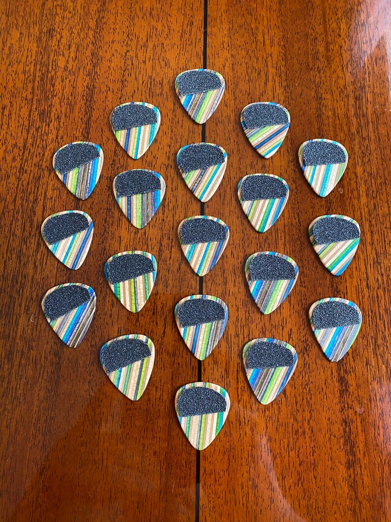 Guitar Pick w/ Grip Tape Etsy