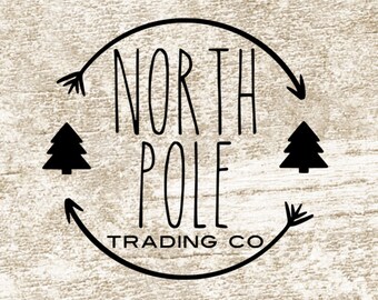 North Pole Trading Co svg cut file, North Pole svg, Christmas svg, Christmas bags svg, Christmas cut files, svg png eps dxf DIGITAL DOWNLOAD