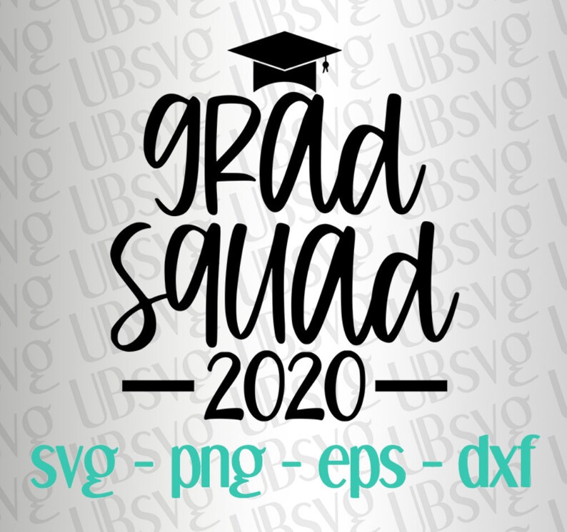 Download Grad Squad 2020 svg Graduation svg Senior 2020 Class of | Etsy