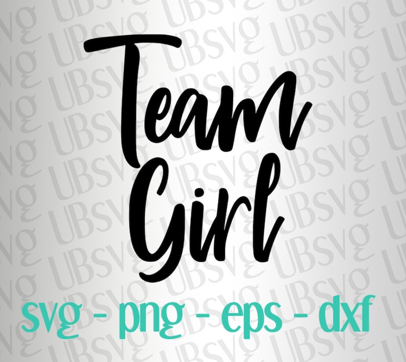 Download Team Girl svg Team Pink svg Gender Reveal Svg Mom To Be | Etsy