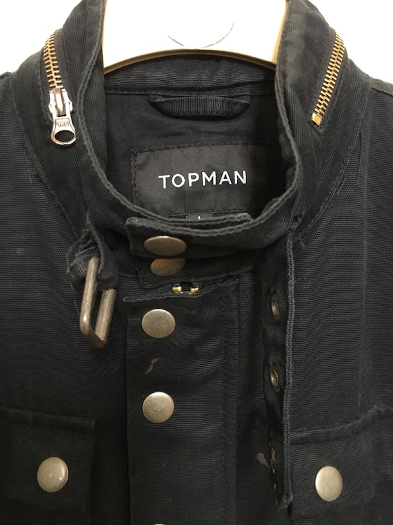 Topman black clearance jacket