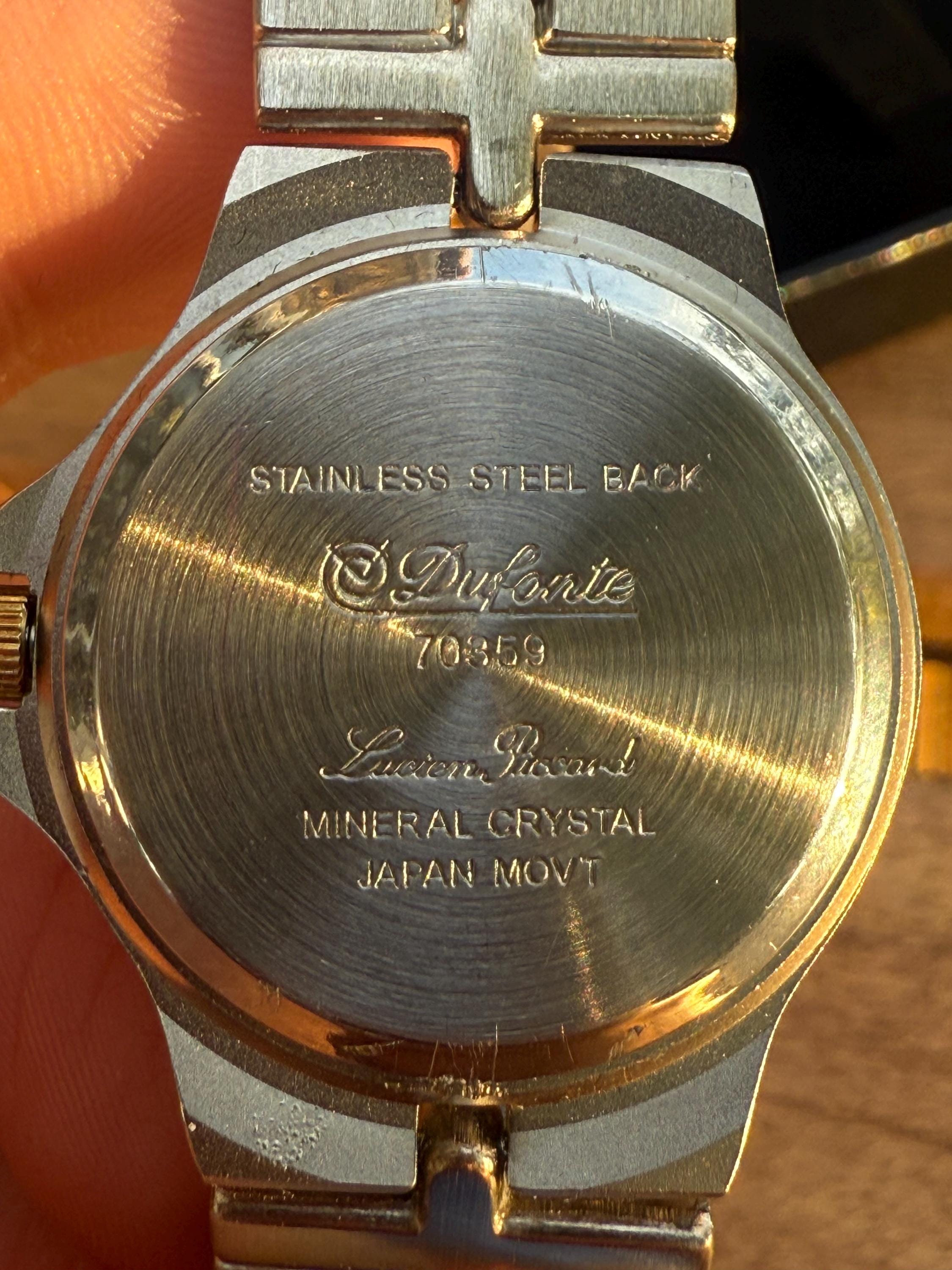 Like New Vintage Dufonte by Lucien Piccard Watch Women 