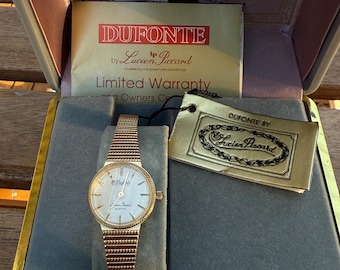 Like New Vintage Dufonte by Lucien  Piccard Watch Women