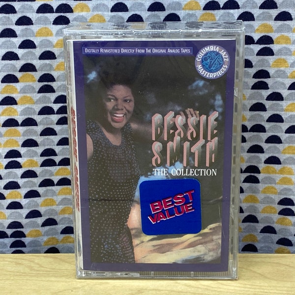 Bessie Smith - The Collection  - Vintage Cassette - Columbia Jazz Masterpieces - Still Sealed in Original Shrink