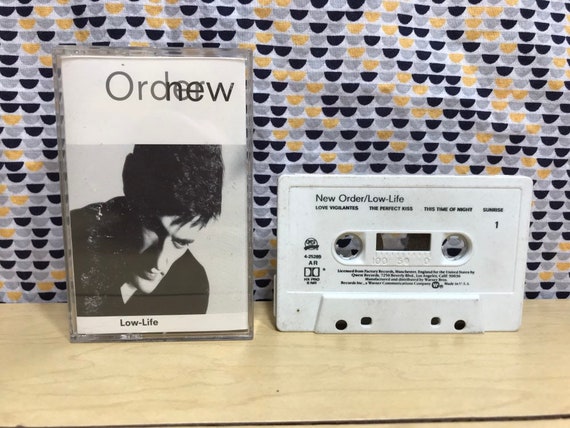 New Order Low Life Cassette Tape 1985 Qwest Records Etsy New Order Low Life Cassette Tape 1985 Qwest Records Etsy