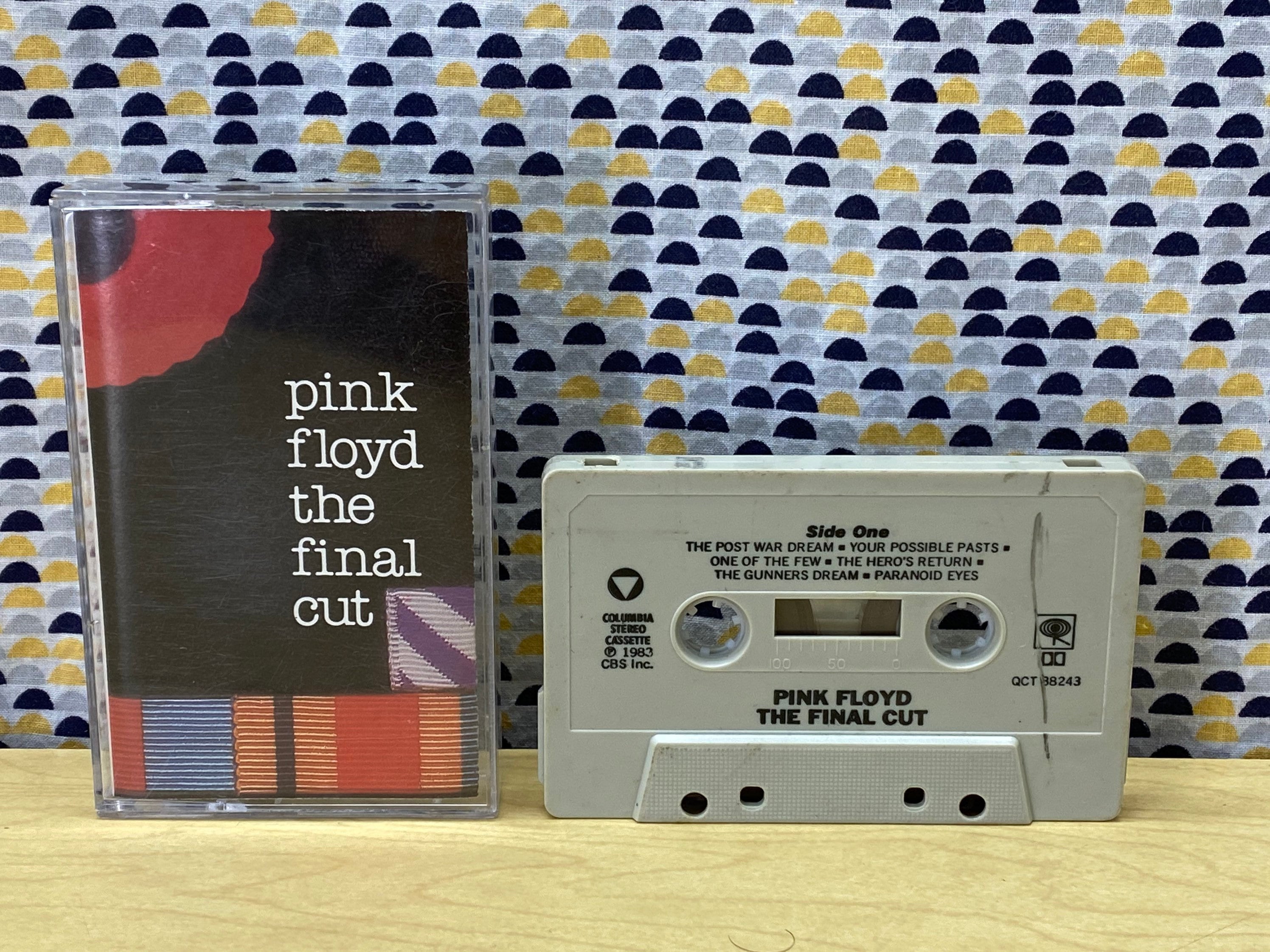 Pink Floyd the Final Cut Cassette Tape Columbia Records -  UK