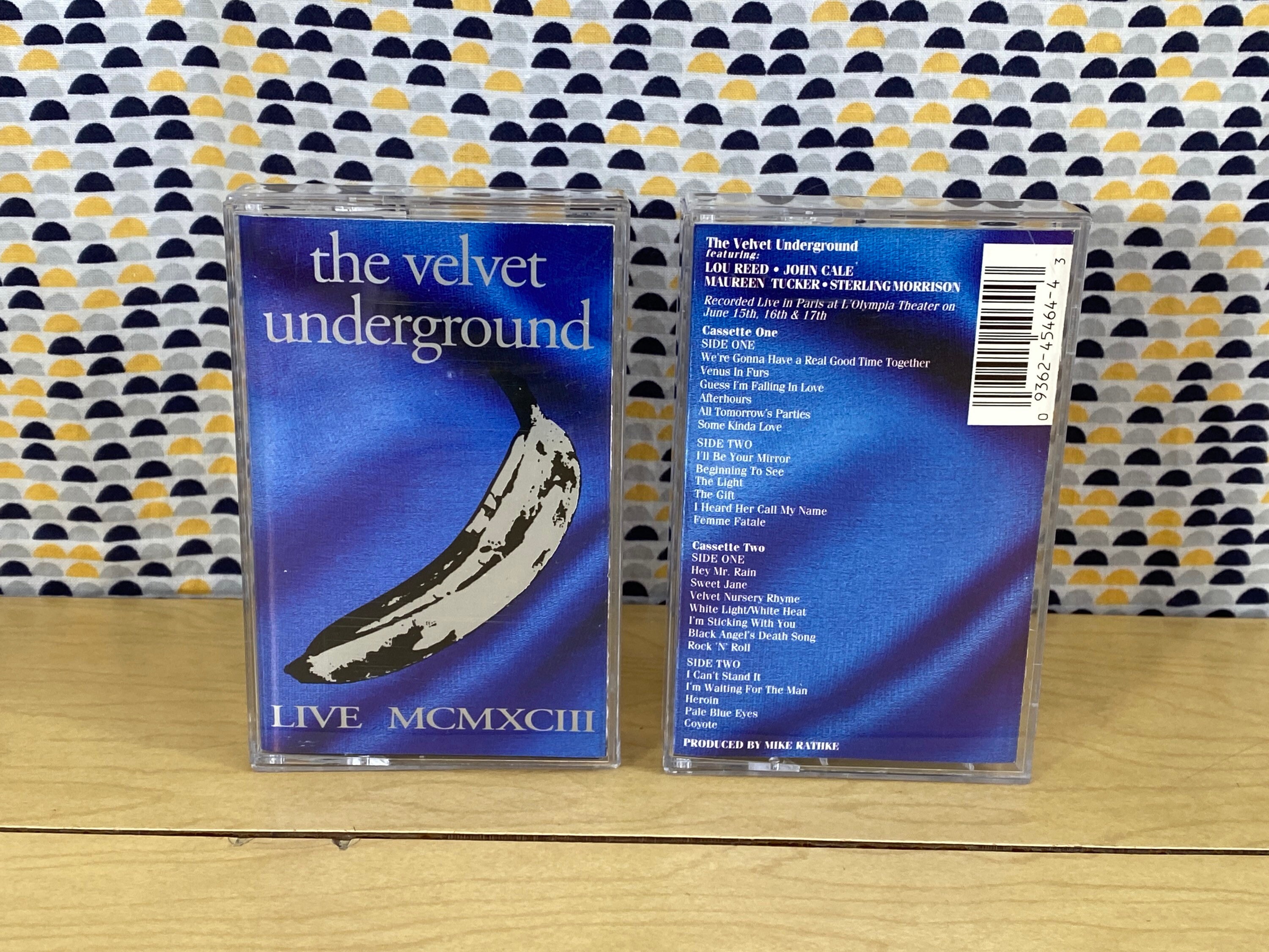 The Velvet Underground Live Mcmxciii Double Tape Set 2 Cassette Tapes Sire Records
