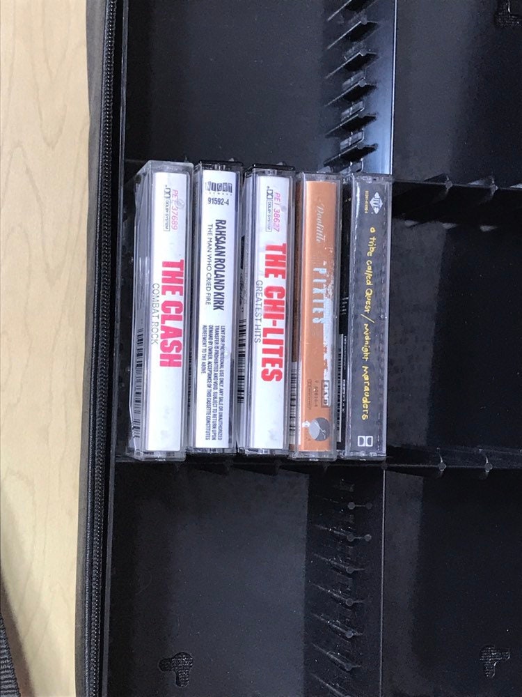 cassette tape briefcase