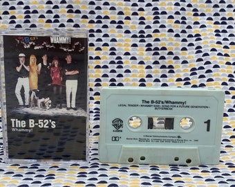 The B-52's - Whammy! - Vintage Cassette - 1983 Warner bros Records