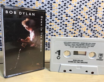 Bob Dylan - Down In The Groove  -  Cassette tape - Columbia/CBS Records