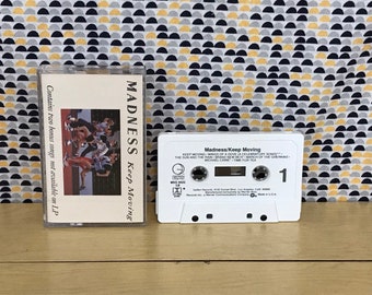 Madness - Keep Moving - Cassette Tape  - 1984 Geffen Record