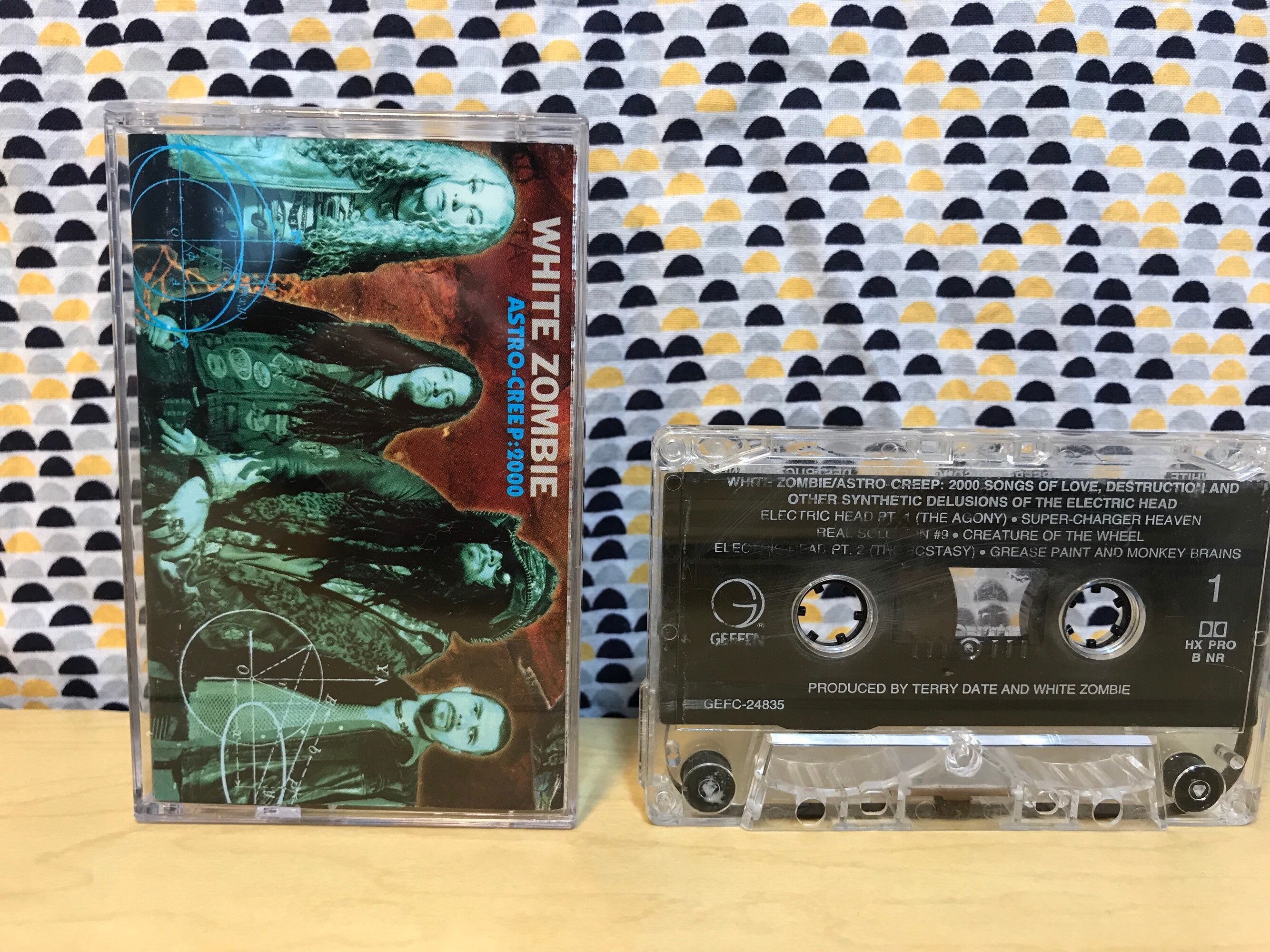 White Zombie Blur The Technicolor White Zombie - Astro-Creep :2000 - Cassette tape - 1995 Geffen Records