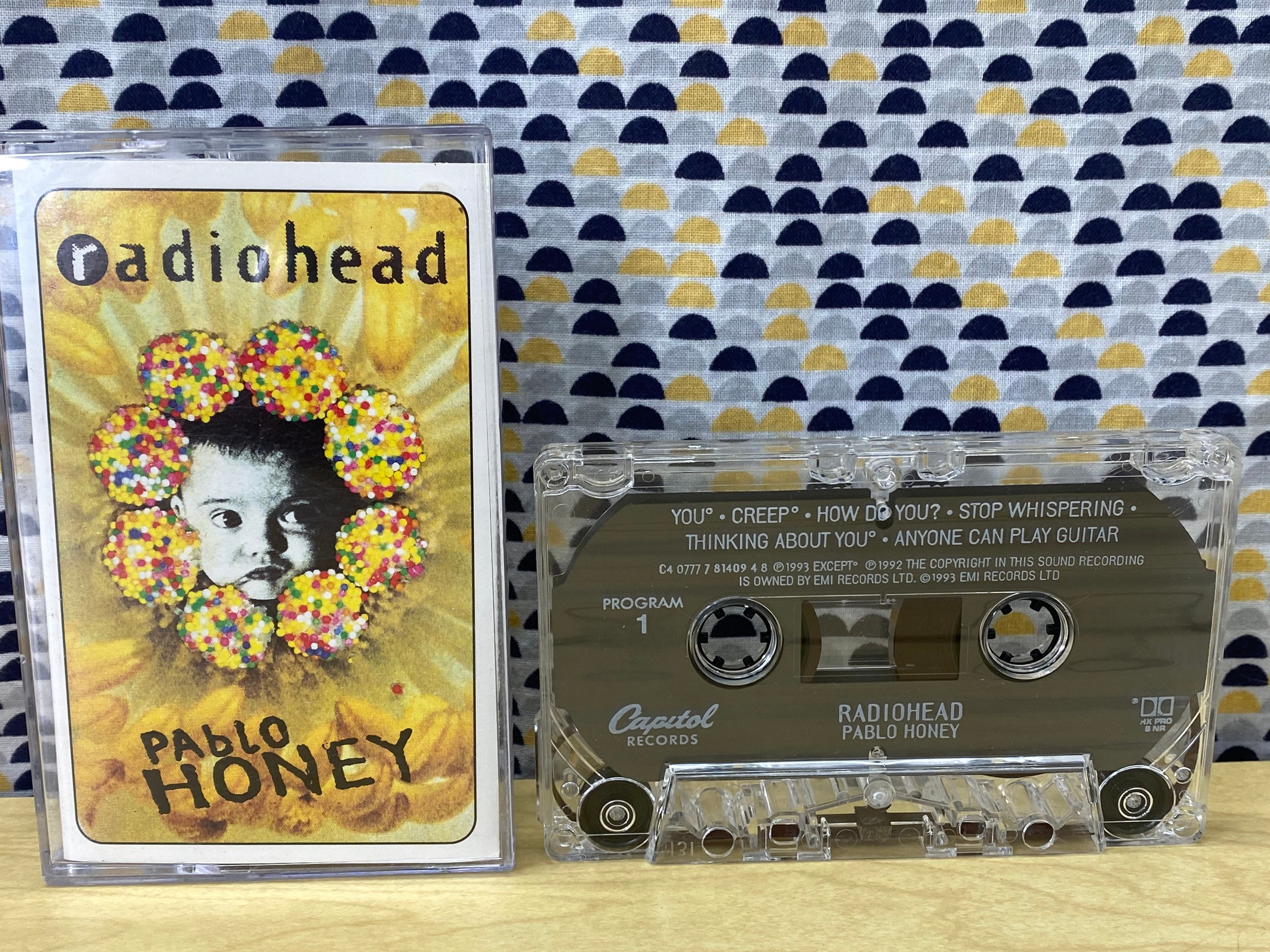 Radiohead Pablo Honey Cassette Tape 1993 Capitol Records - Etsy