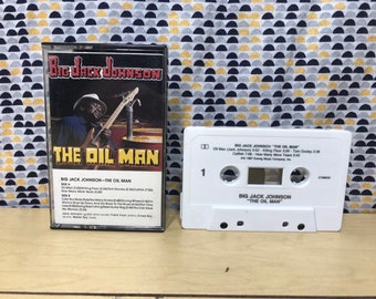 Big Jack Johnson - The Oil Man - Cassette tape - 1987 Earwig Music Records