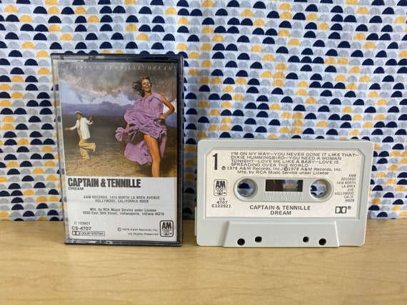 Captain and Tennille Dream Cassette Tape A&M Records 