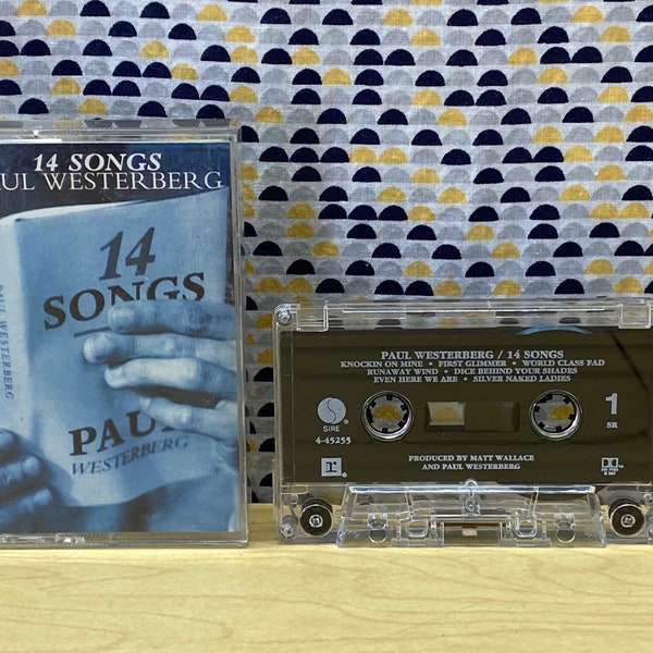 Paul Westerberg - 14 Songs  - Cassette Tape  - 1993 Sire / Reprise Records