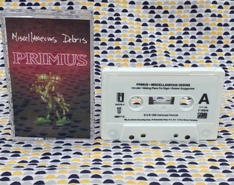 Primus - Miscellaneous Debris EP - Interscope Records - Cassette tape