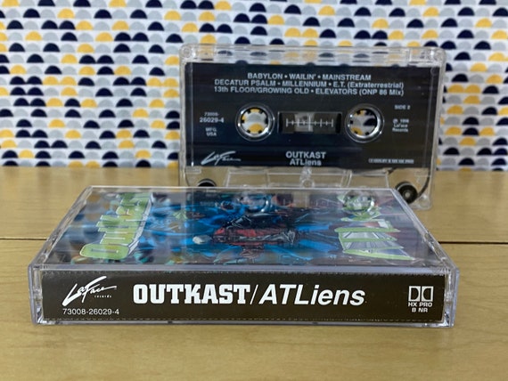 Outkast Atliens Cassette Tape 1996 Laface Records Etsy