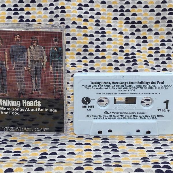 Talking Heads Cassette Etsy