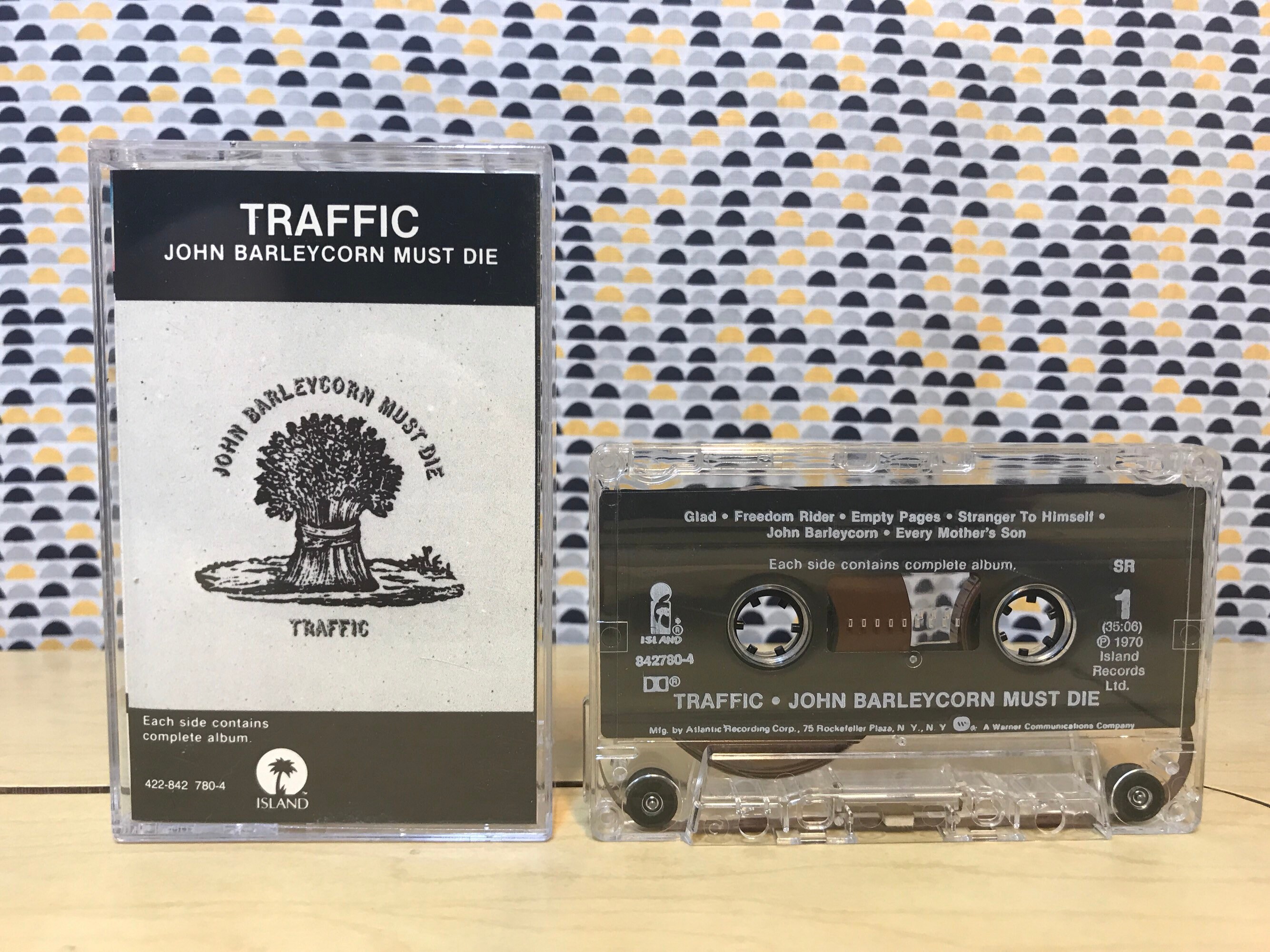 Traffic John Barleycorn Must Die Cassette Tape Island Records tapestore