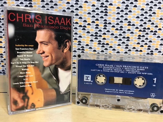 Chris Isaak San Francisco Days Cassette Tape 1993 Etsy