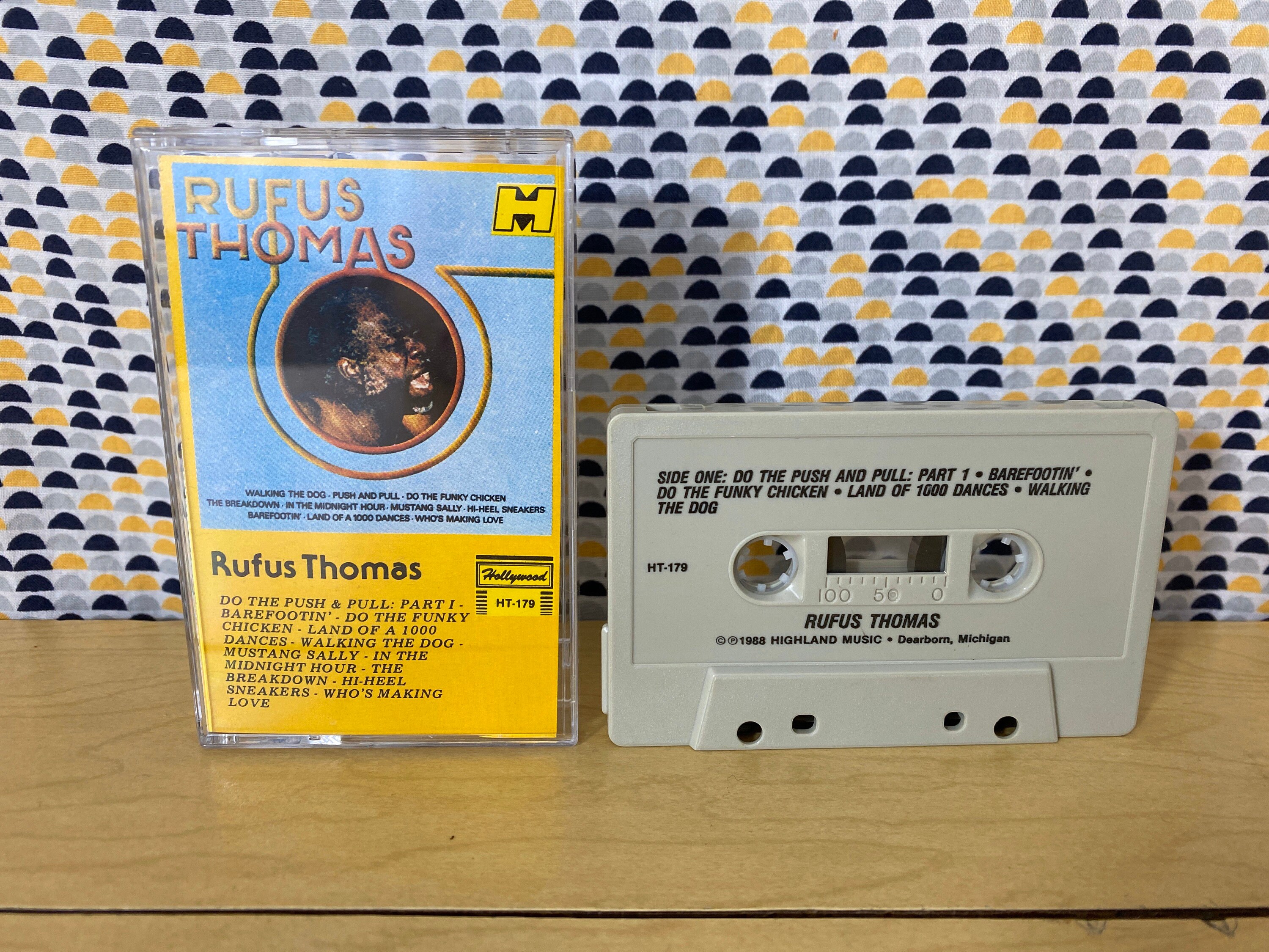 Rufus Thomas Greatest Hits Cassette Tape Hollywood Etsy