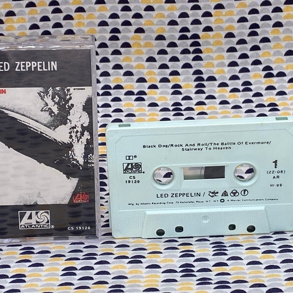 Led Zeppelin - Self Titled -  Cassette tape