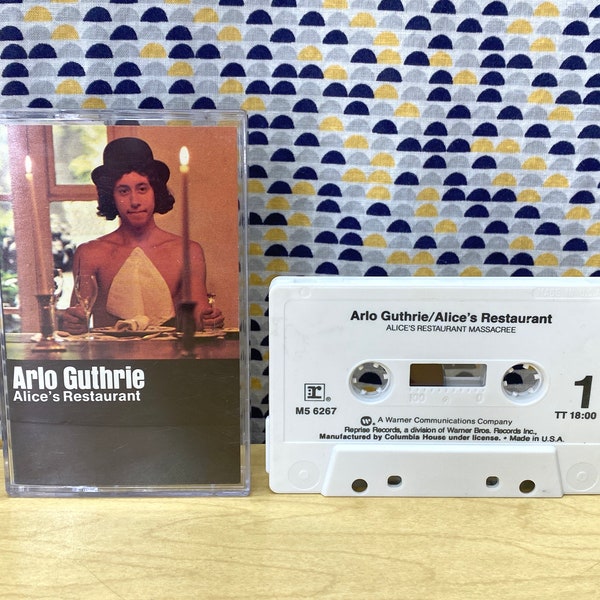 Arlo Guthrie - Alice's Restaurant - Cassette tape - Reprise Records