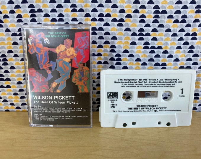 Featured listing image: The Best of Wilson Picket  -  Cassette tape - Atlantic Records