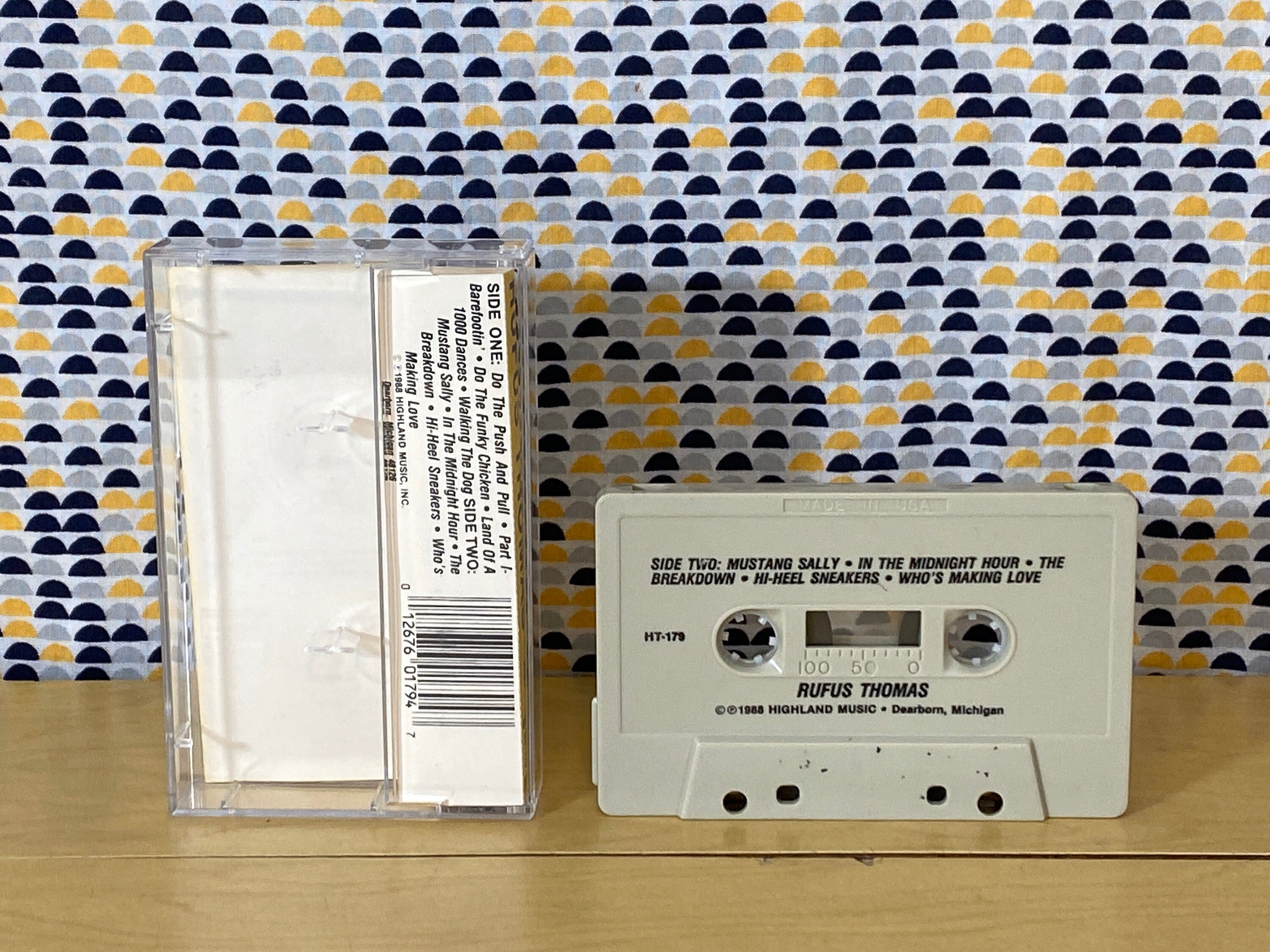 Rufus Thomas Greatest Hits Cassette Tape Hollywood Etsy