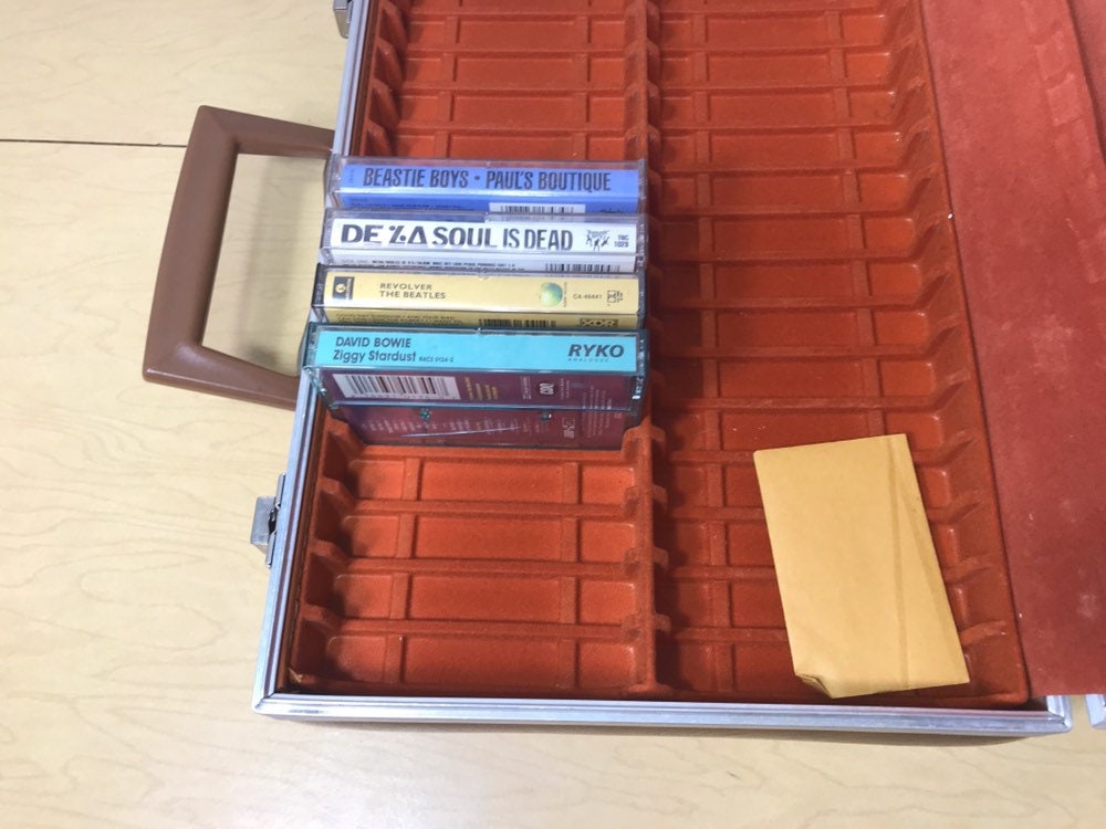 cassette tape briefcase
