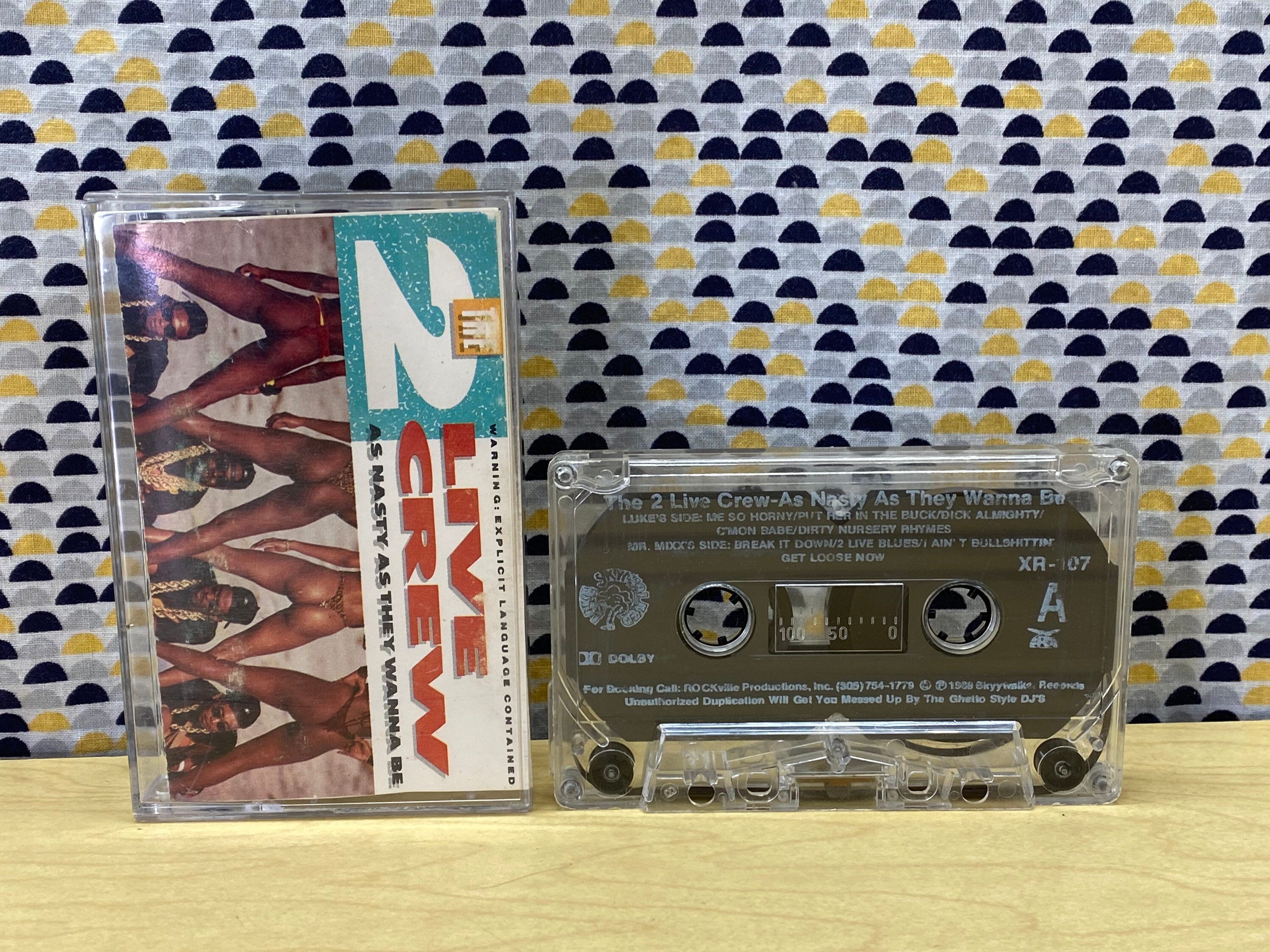 The 2 Live Crew - as Nasty as They Wanna Be - Cassette Tape