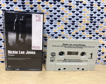 Rickie Lee Jones - Pirates  -  Cassette tape -  1981 Warner Bros. Records