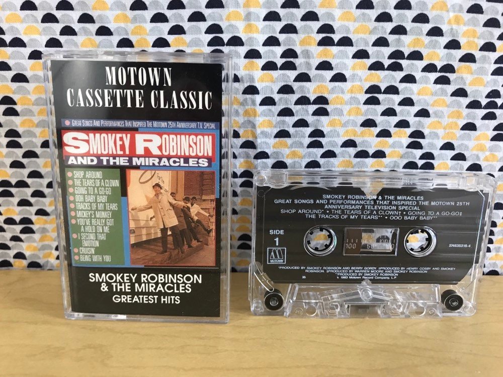 Smokey Robinson And The Miracles Great Songs And Performances That Inspired The 25th Anniversary Television Special Cassette Tape