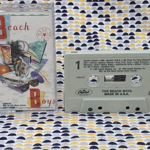 Beach Boys - Made in the USA - Cassette tape - Capitol Records