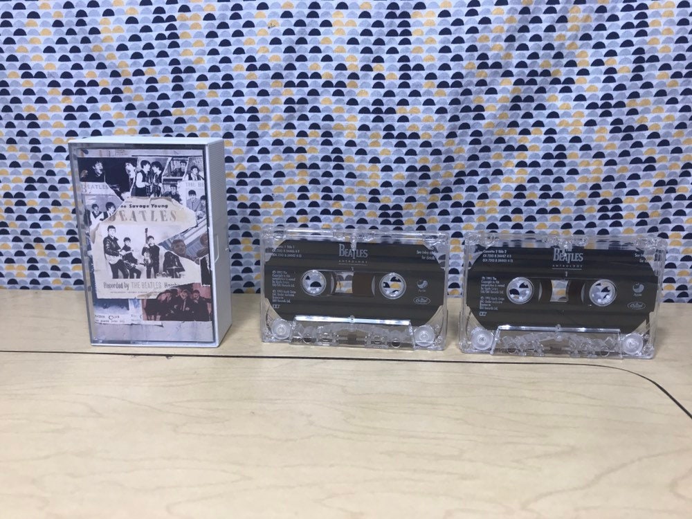 Beatles Anthology 1 Double Cassette Tape Set Apple Capitol Records Beatles Anthology 1 Double Cassette Tape Set Apple Capitol Records