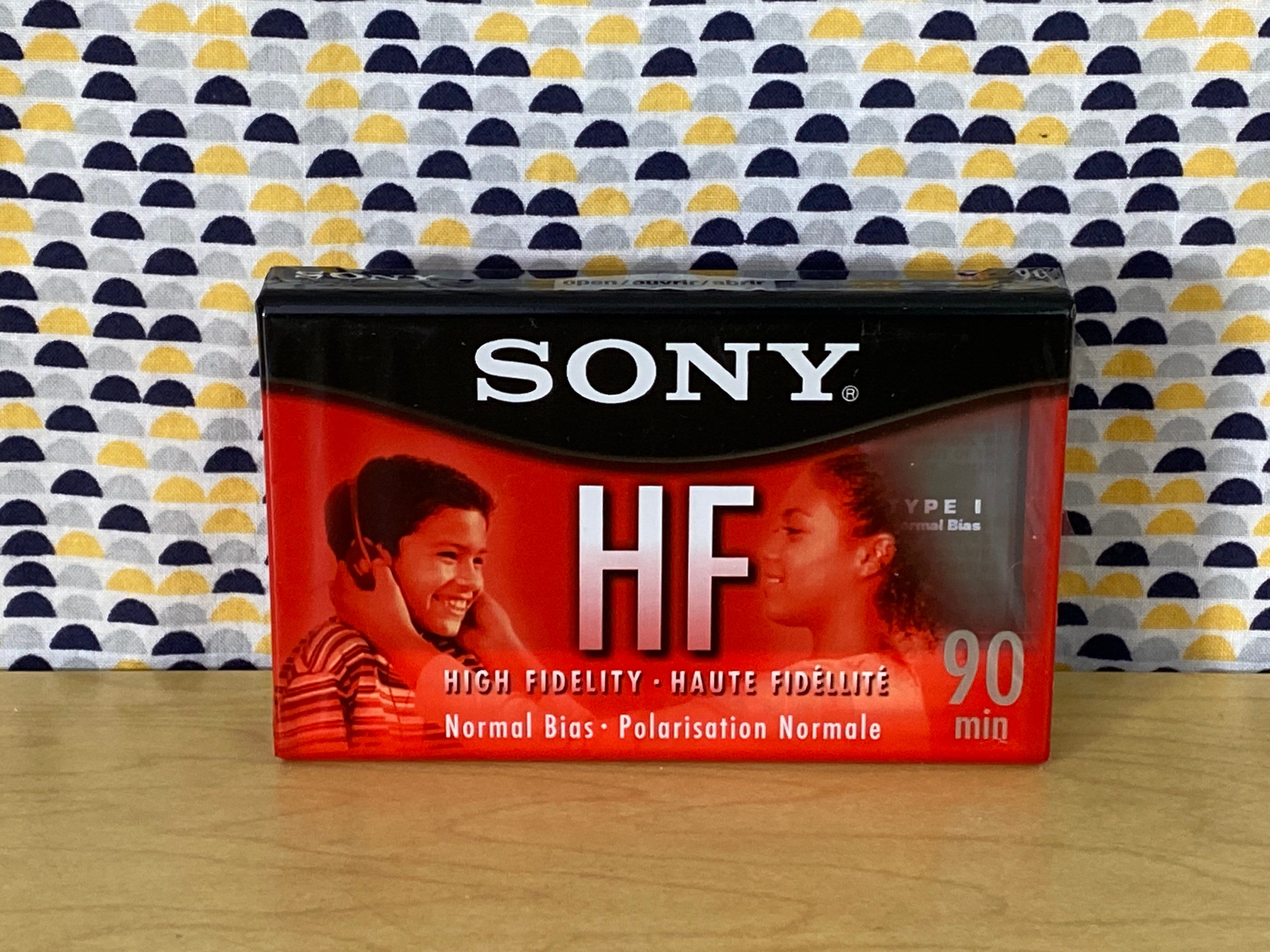 Sony HF 90 Normal Bias Blank Cassettes - 90-min ( 2PK BUNDLE Sealed )  27242431317