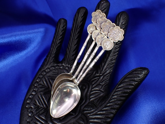アクセサリー Gurank Silver Spoon Bangle \" YAMAME\" Black Spinel Rhodium Over Sterling Silver Panther Bangle