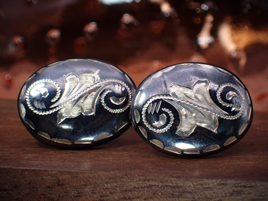 ANCIENNE PAIRE DE boutons de manchette Art Nouveau EUR 60,00 - PicClick FR