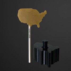 Cake Pop Mold/Plunger USA MAP - Made in USA