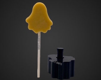 Cake Pop Mold/Plunger GHOST 3.0 (With Lollipop Stick, Paper Straw or Popsicle Stick Guide Options) - Made in USA