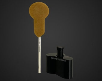Cake Pop Mold/Plunger Key - Made in USA
