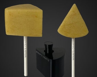 Cake Pop Mold/Plunger CAKE Slice/PIZZA Slice - Made in USA