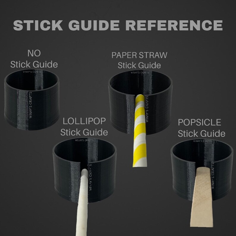 Cake Pop Mold/Plunger POPSICLE Mold (Slim)/CAKESICLE (With Lollipop Stick, Paper Straw or Popsicle Stick Guide Options) - Made in USA image 2