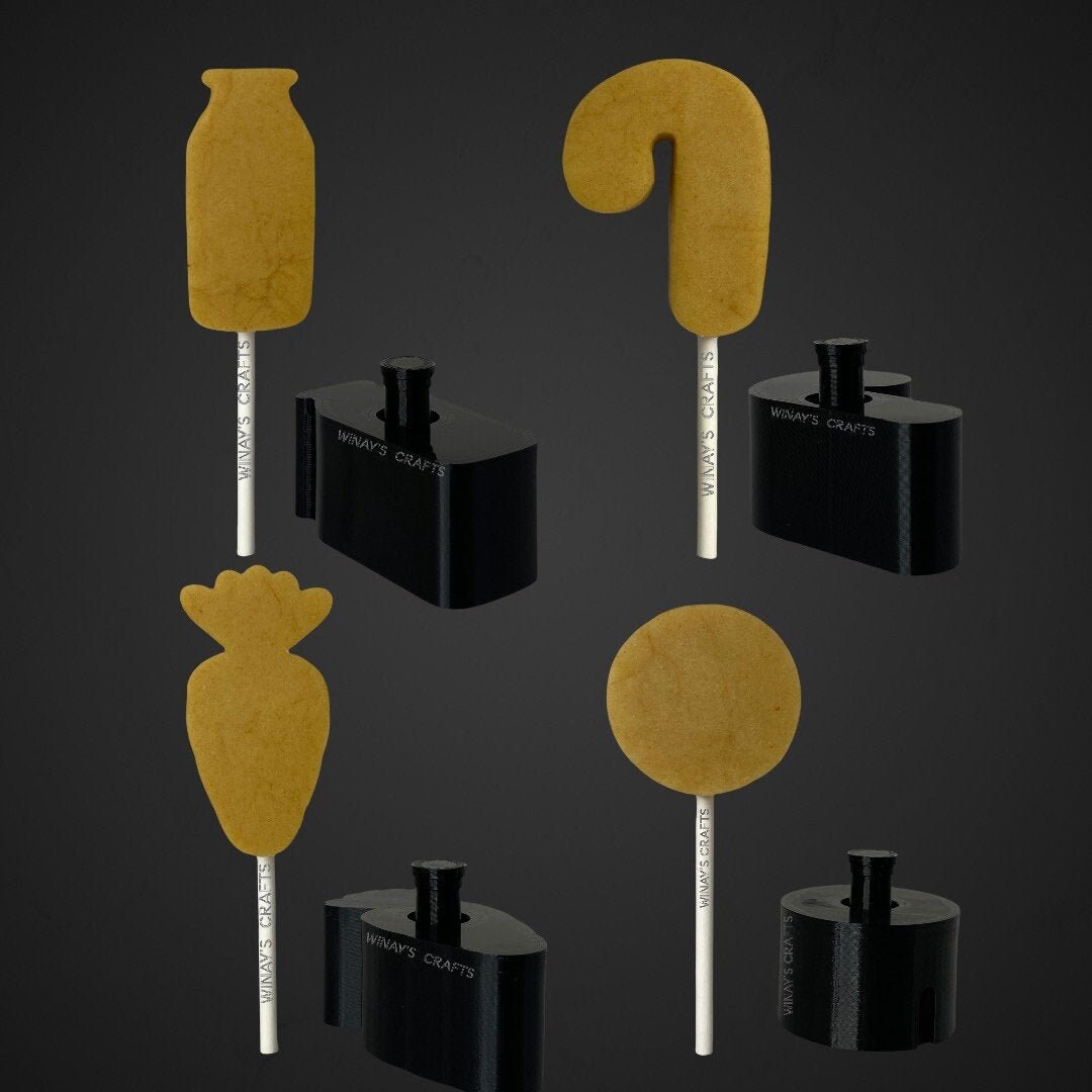 Cake Pop Mold / Plunger Milk Jug, Candy Cane, Carrot and Round Made in USA Etsy