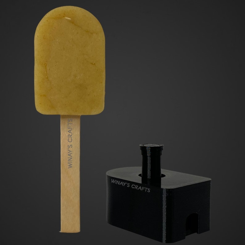 Cake Pop Mould/Kolben POPSICLE Mould (Bar)/CAKESICLE Mould (mit Lollipop Stick, Papierstrohhalm oder Popsicle Stick Guide Optionen) - Made in den USA Bild 1