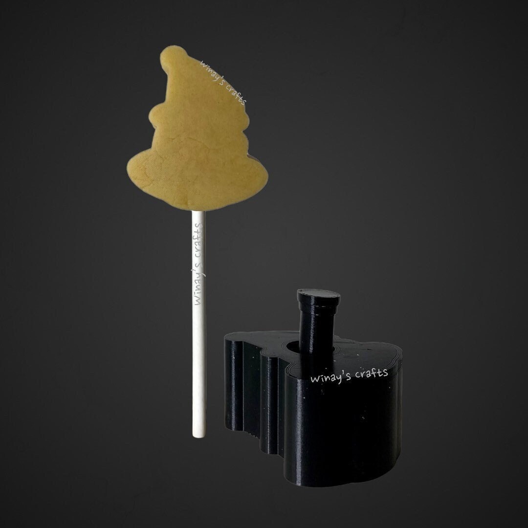 Cake Pop Mold/plunger GREEN MEAN GUYS Face with Lollipop Stick, Paper Straw or Popsicle Stick