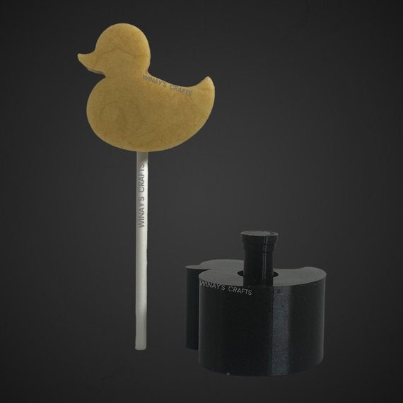 Rubber Ducky Duck Shaped Cake Pan Cake Pop Mold/plunger RUBBER
