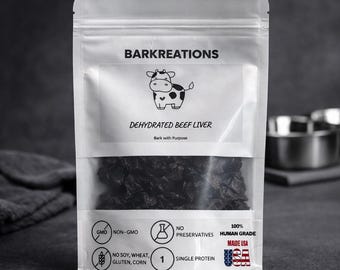 Liver Bites - Dehydrated Beef Liver