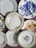 Mismatched Vintage Dinner Plates (10)
